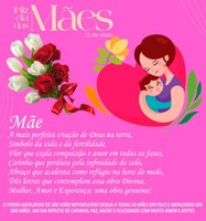 12 de Maio - FELIZ DIA DAS MÃES